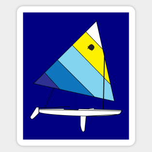 Sunfish Sailboat Magnet